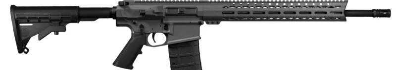 Live Free Armory LF308 Billet AR-10 Battle Rifle - Tungsten | .308Win / 7.62NATO | 18" Barrel | 15" LFA Free Float M-LOK Rail | Classic M4-Style Stock
